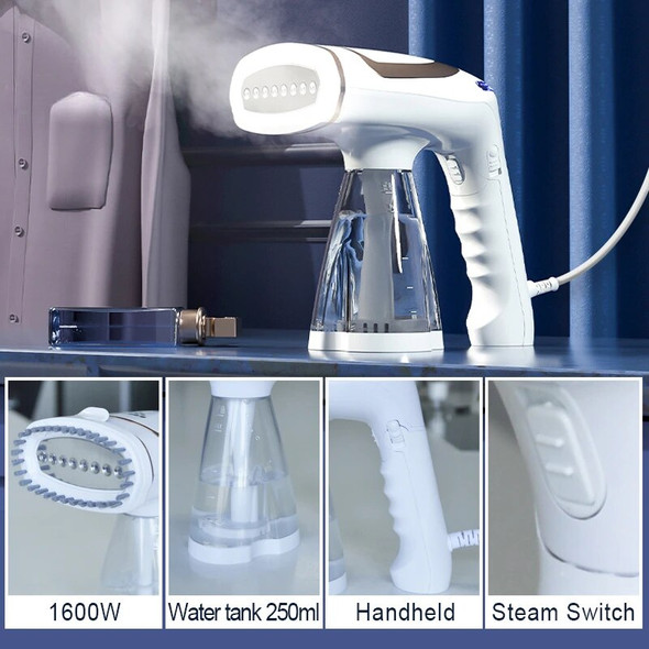 1600W Handheld Garment Steamer Household Fabric Steam Iron 250ml Mini Portable Vertical Fast-Heat For Clothes Ironing