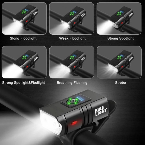 Rechargeable Front Rear Bicycle Lights | Lampe Velo Puissante Rechargeable Front Rear Bicycle Lights | Lampe Velo Puissante
