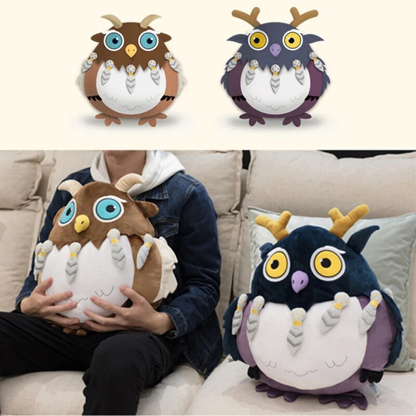 50cm WOW Moonkin Hatchling Plush Toys Cartoon Stuffed Animal The Alliance Horde Warcraft Anime Throw Pillow Room Decor Cos Props