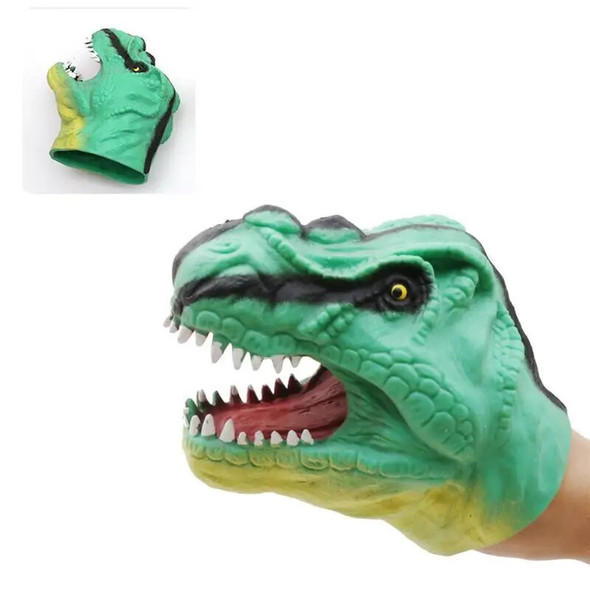 Animal Hand Puppets Cartoon Shark Crocodile Animal Toy Hand Puppets Soft Rubber Animal Head Hand Toy Swimming Pool Beach Bathing