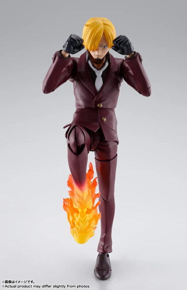 100%Original In Stock One Piece S.H.Figuarts SHF Sanji / Luffy / Zoro / Yamato The Raid on Onigashima Anime Figures Model Toys