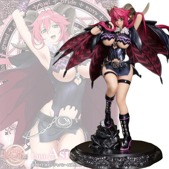 Amakuni Hobby Japan Anime Seven Deadly Sins Orchidseed Asmodeus Lust 1/8 PVC Scale Figure Adult Collection Model Doll Toy Gift