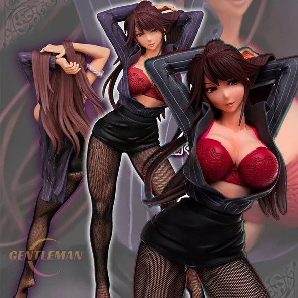 A-PLUS Anime Sexy Girl Ripe Sweat of Working Women Kurosawa Kanome 1/6 PVC Action Figure Adult Collection Model Doll Toys Gift