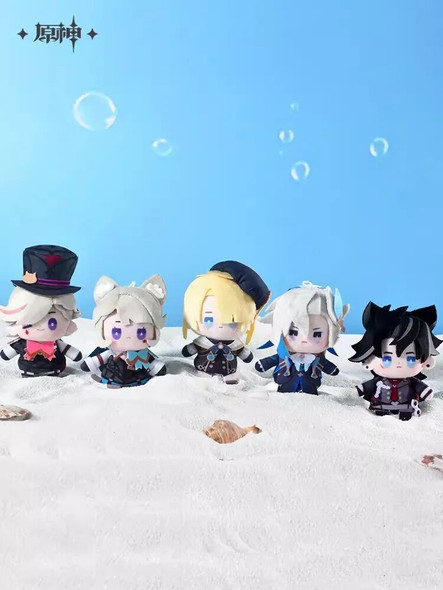 miHoYo Game Genshin Impact Venti Zhongli Raiden Shogun Nahida Finger Puppet Pendant Furina Plush Doll Toy Anime Cute Cosplay C