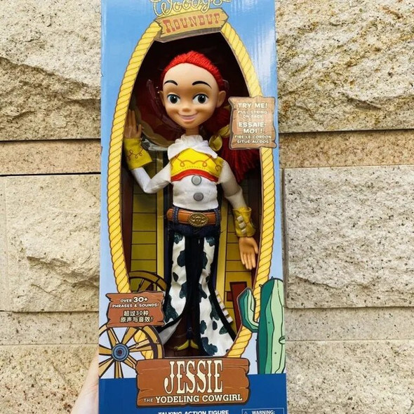 New Disney Toy Story 4 Talking Woody Buzz Jessie Rex Action Figures Anime Decoration Collection Figurine Gift For Toy Model