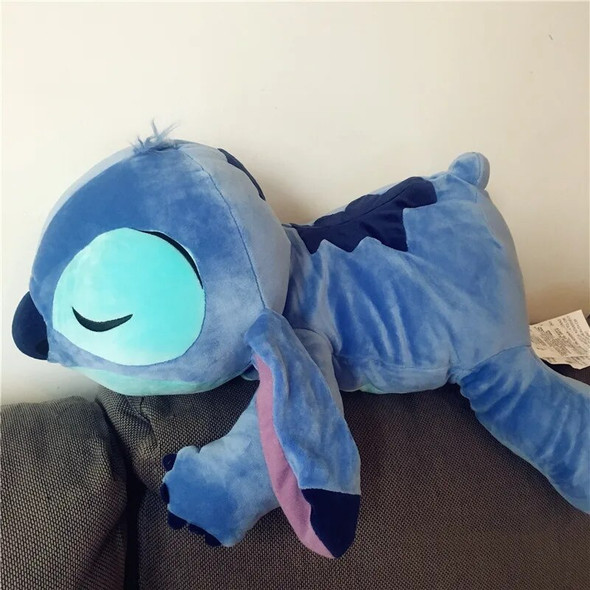 Cuddleez Lilo and Stitch Grilfriend Angel Sleeping Stitch Plush Toy cushion pillow Japan Toys Gift Rare