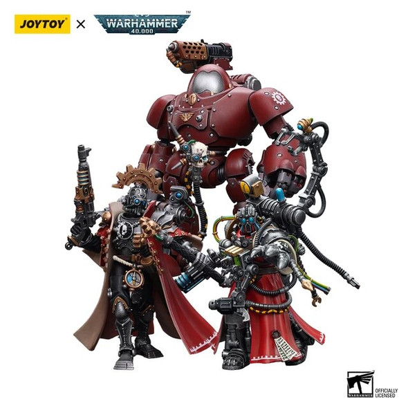 [Pre-order] JOYTOY 1/18 Warhammer40K Action Figures Adeptus Mechanicus Cybernetica Datasmith Collection Model Gift Free Shipping