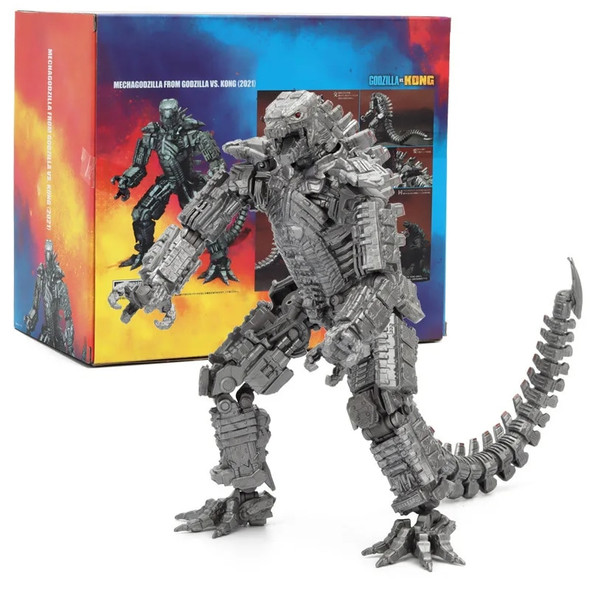 Mechanical Godzilla Figure Movie Edition Dinosaur King of The Monster PVC Statue Model Figurine Desktop Decoration Toy Gift