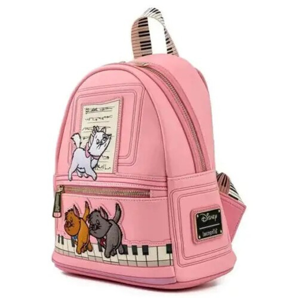 The Aristocats Trio Floral Mini Backpack The Strange City Night Sally Backpack Children Lady Birthday Gifts for Girls