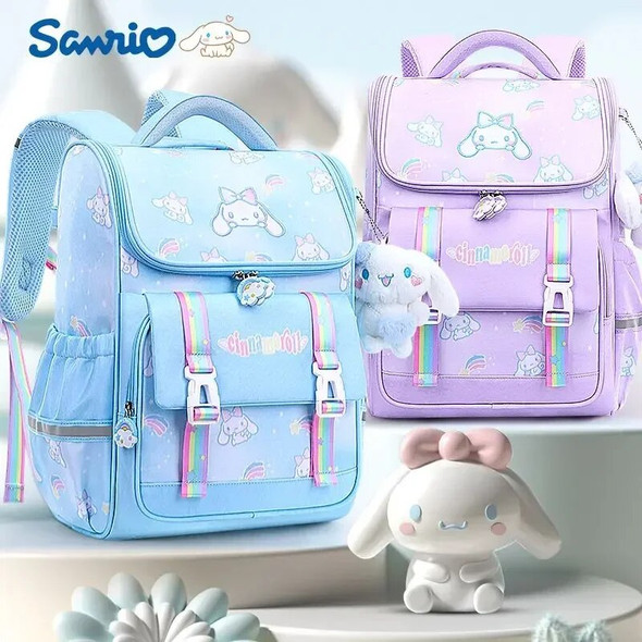 Sanrio hello kitty backpack mochilas aestethic bag Cinnamoroll Backpacks For Children Kawaii Toys School Student Gift