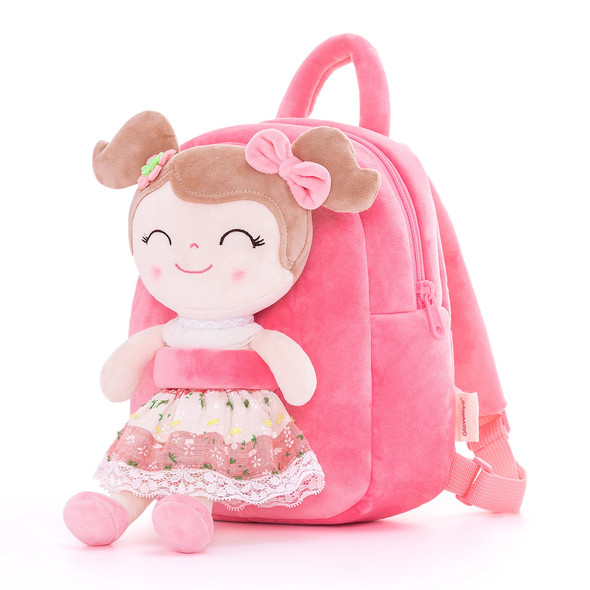 Gloveleya Plush Backpack Girls backpack For Girl Spring Girl Pink Toy