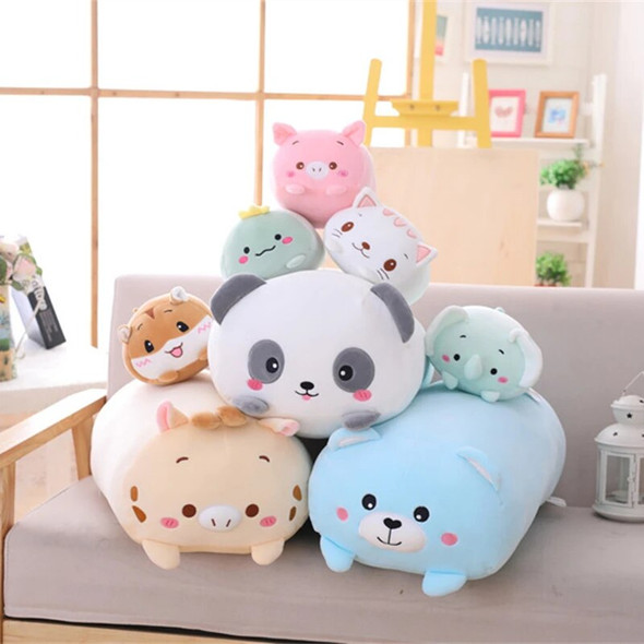 20cm Kawaii Animal Dinosaur Pig Cat Bear Plush Toy Soft Panda Hamster Elephant Deer Stuffed Doll Baby Pillow Birthday Gift