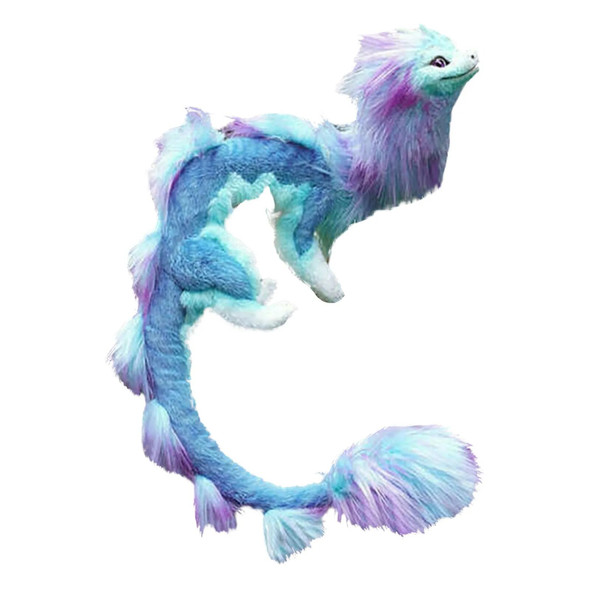 50cm Dragon Plush Doll Blue Dragon Kids Toy Doll For Children's Birthday Gifts Halloween Dolls