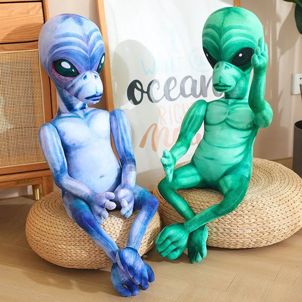 New Simulation Martian Man Plush Toys & Hobbies Plush Dolls & Stuffed Toys Alien Toy Best Gift For Kids Decoration