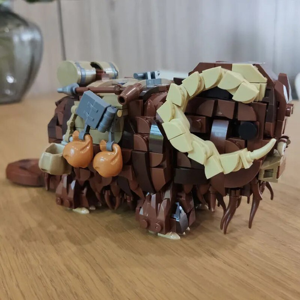 Moc Space Wars Animal Beast Bantha Building Blocks Action Figure Monster Mount Rhino Constructor Model Bricks Toys Gifts