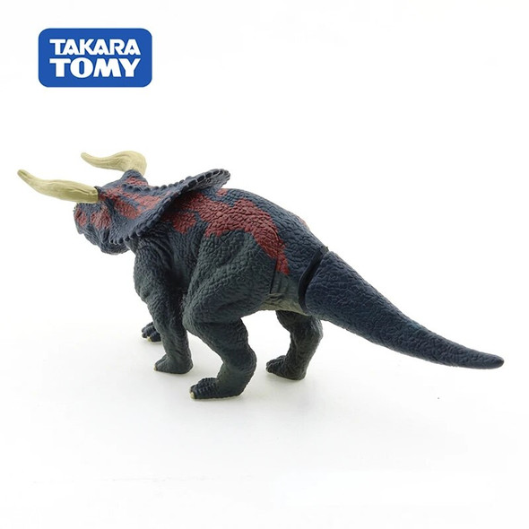 Takara Tomy Ania Jurassic World Nasutoceratops Animal Figure Dinosaur Action Models Cute Ornament Toys for Children Gifts 179320