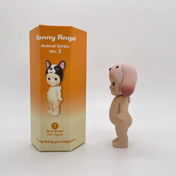 Sonny Angel Mini Figure Regular New Animal Series 3 Blind Box Toy for Girl Mystery Box Zebra Chihuahua Giraffe Rhinoceros Toy