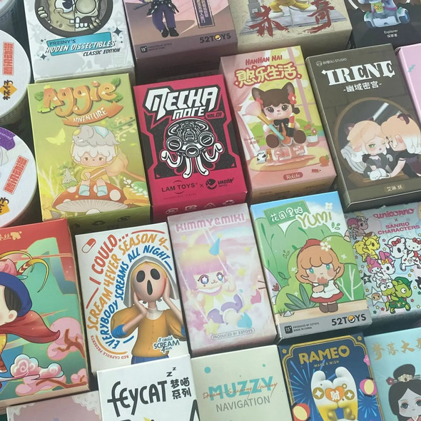 Genuine Unopened Mystery Box Random Blind Box Lucky Bag Anime Figure Model 10cm Doll Gift Decor Collections Wholesale