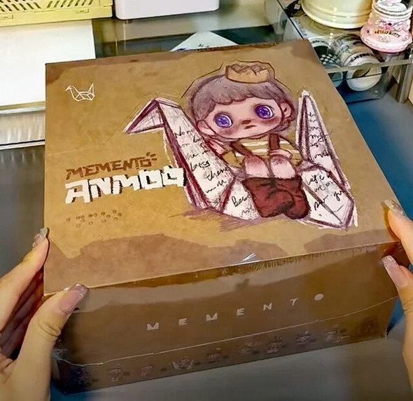 Little Anmoo Memory Fragment Series Memento Cute Figure Blind Box Collection Mystery Box Gift Children Toy Gift