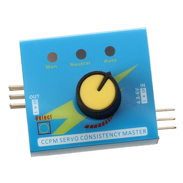 3X Servo Tester CCPM Consistency Master Checker 3CH 4.8-6V