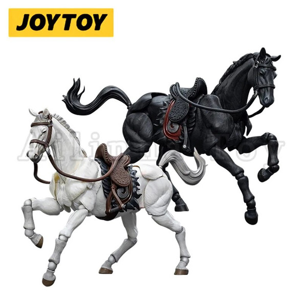 JOYTOY 1/18 Action Figure Dark Source Jianghu War Horse White And Black Anime Model Free Shipping