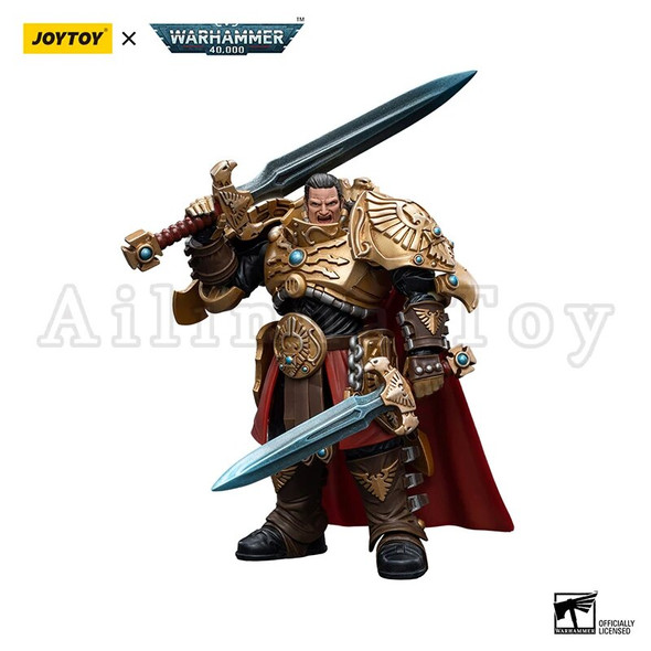 JOYTOY 1/18 Action Figure 40K Adeptus Custodes Blade Champion Anime Model Toy Free Shipping