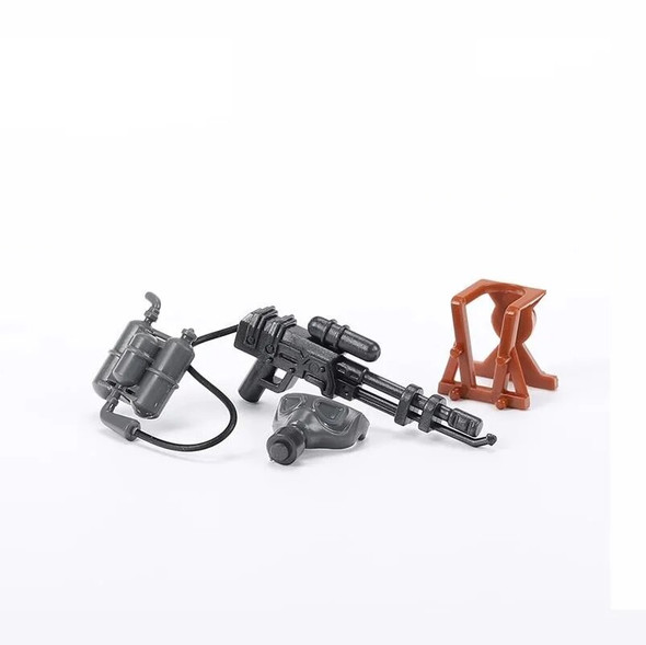 WW2 Flame Thrower Soldiers Army MOC Military Weapons Brinquedos Mini Action Figures legoCompatible Building Block Brick Toys Set