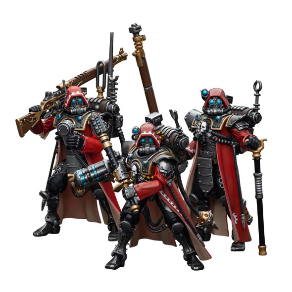 [IN-STOCK] JOYTOY 1/18 Action Figure Warhammer 40K Adeptus Mechanicus Skitarii Ranger Anime Military Model Free Shipping