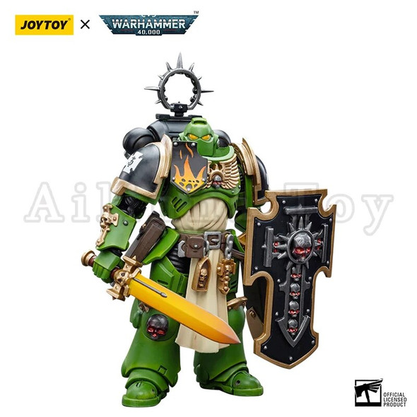 JOYTOY 1/18 Action Figure Salamanders White Consuls Dark Angels Bladeguard Veterans Anime Model Free Shipping