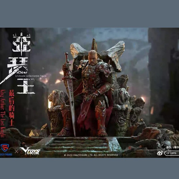 CFTOYS X VTOYS1/12 6in Scale Male Solider The Last Knight King Arthur Dolls Full Action Figure Body ModelCollectible Toys