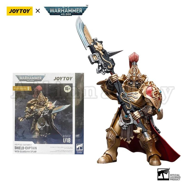 JOYTOY 1/18 Action Figure 40K Adeptus Custodes Figures Anime Military Model Free Shipping