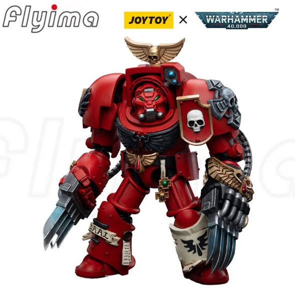 [In-Stock] JOYTOY1/18 40K Action Figures Holy Blood Angel Assault Terminator Military Anime Gift Model Toys Free Shipping