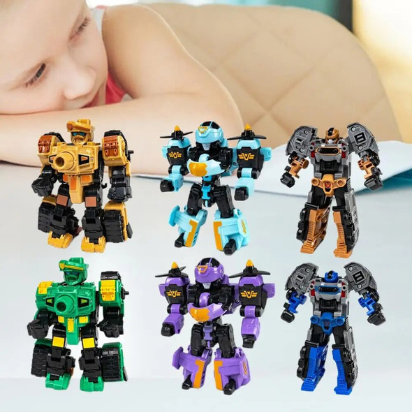 Transformation Car Robot Mecha Super-transforming Tank Aircraft Collection Model Cartoon Toy for Boy Birthday Gifts