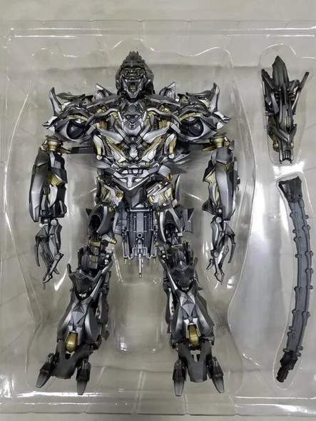 Transformation Robot Oversize 36CM T-08 T08 Galvatron ko masterpiece MPM-08 MPM08 Smoked Finish Version Action Figure Toys