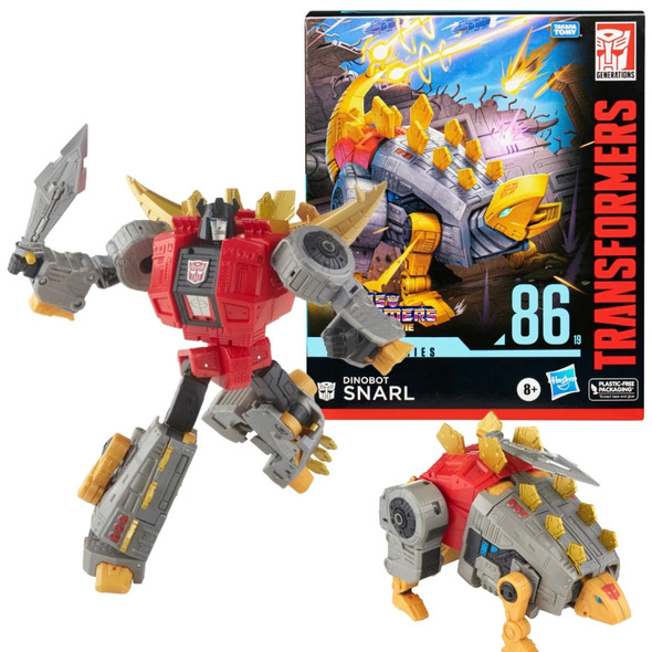 In Stock Transformers Studio Series 086-19 SS86 Snarl Leader Dinobot Snarl Action Figure Model Toy Collection Hobby Gift