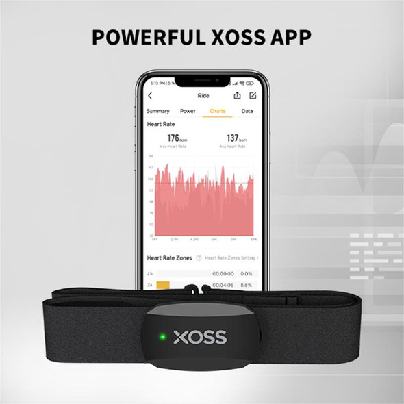 Xoss X2 Chest Strap Heart Rate Sensor Bike Ant Monitor Bluetooth Ant+ Xoss X2 Chest Strap Heart Rate Sensor Bike Ant Monitor Bluetooth Ant+
