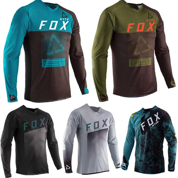 Men's Long Sleeve Mtb Fox Cycling Jersey | Motorcycle Fox Downhill
