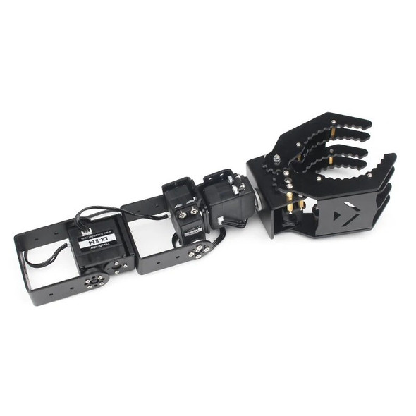 4 dof Robot Claw Clamp PWN/BUS Servo 500g Load Mechanical Arm For ESP32/Arduino Robot DIY Kit Programmable Toy Robot Starter Kit 4 dof Robot Claw Clamp PWN/BUS Servo 500g Load Mechanical Arm For ESP32/Arduino Robot DIY Kit Programmable Toy Robot Starter Kit