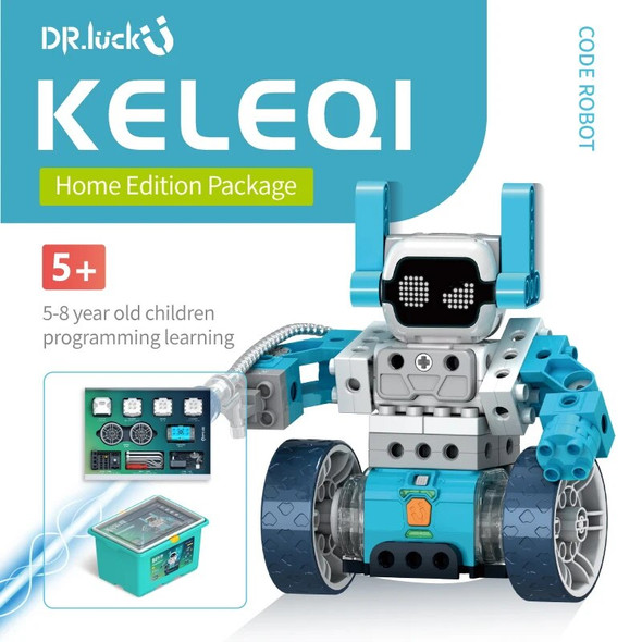 Keleqi Children's Intelligent Programming Robot Toys Artificial Intelligence Early Education Interactive Programmable Bricks Toy
