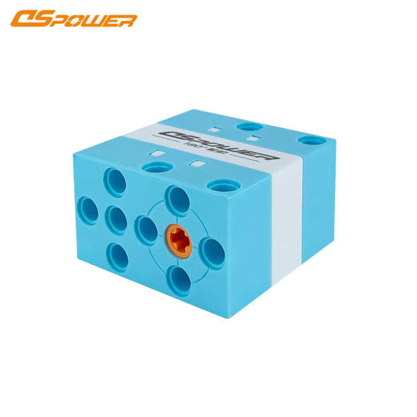 DSpower 1/5/10/20PCS 2KG 180° Programmable Building Block Servo Porous Bit Bidirectional Output Programming for DIY Robot Part