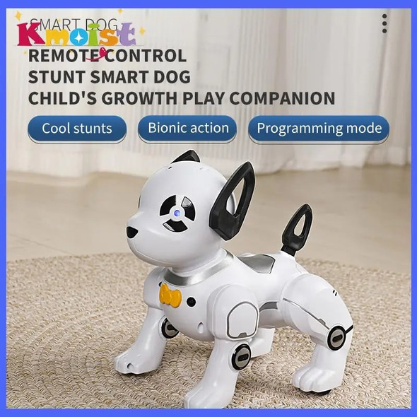 Intelligent Robot Dog Programmable RC Animal Dancing Wacking Electric Remote Control Stunt Children's Toys for Boys Kids Gifts