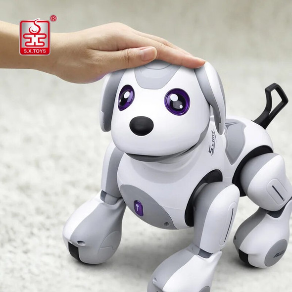 Intelligent Electric Dog Pet Robot Programmable Children Learning Toy Gift