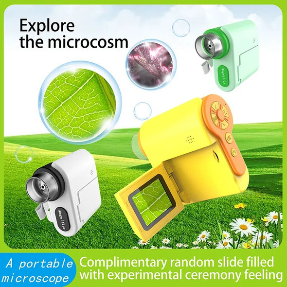 Children's handheld microscope, student toys, digital DV, small camera, motion camera, and high-definition video recording