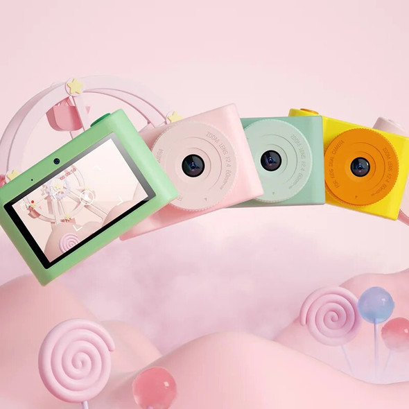 4800w Highdefinition Pixel 1080p Video Children Camera 3.0-Inch Touchscreen Charging Christmas Gift Triple Fall Protection Case