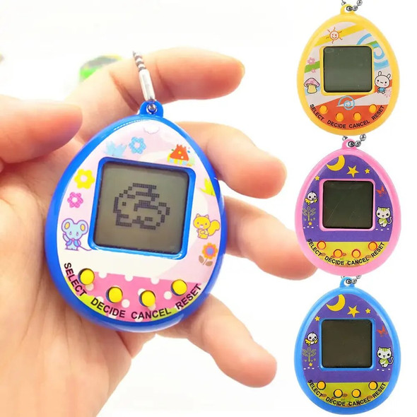 Child Mini Toys Virtual Pet Electronic Funny Toys Creative Electronic Pet Game Tamagotchi Toy Mini Handheld Game Gifts for Kids