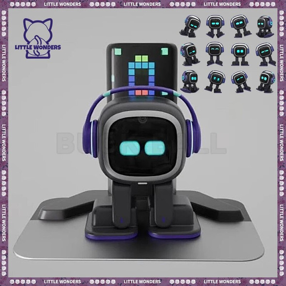 Emo Robot Intelligent Emopet Emotional Interaction AI Virtual Companion Robot Puzzle Electronic Accompany Pet Christmas Gifts