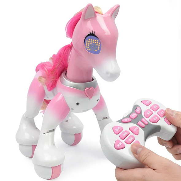 Educational Toys Remote Control Horse Touch Induction Unicorn Electronic Pet For 3 -12 Years Old Kids Boys And Girls Gift