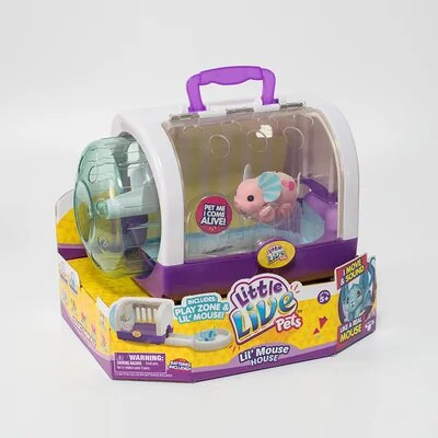 Electronic Pet Toy Track Running Machine Hamster Robot Animal Running Wheel Game Parent Child Interactive Early Education Gift