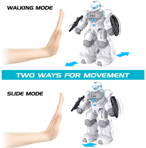 2022 New Wireless Remote Control Gesture Sensing programmable Intelligent Robot Model Children's puzzle Electronic Pet Dancing