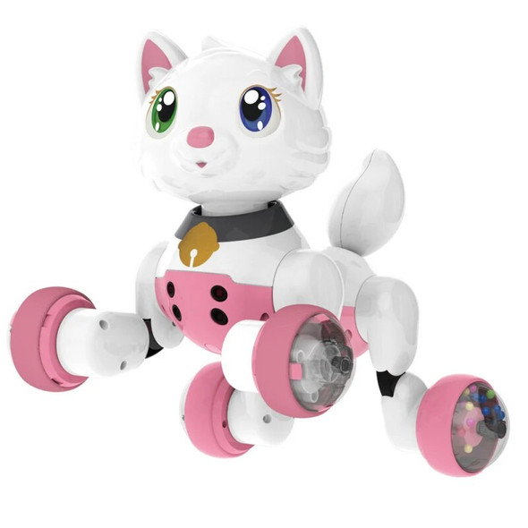 Voice controlled Interactive Educational Toys Intelligent Electronic Pet Cat Dog With Sing Dacing Forward Back Etc.Voice Command